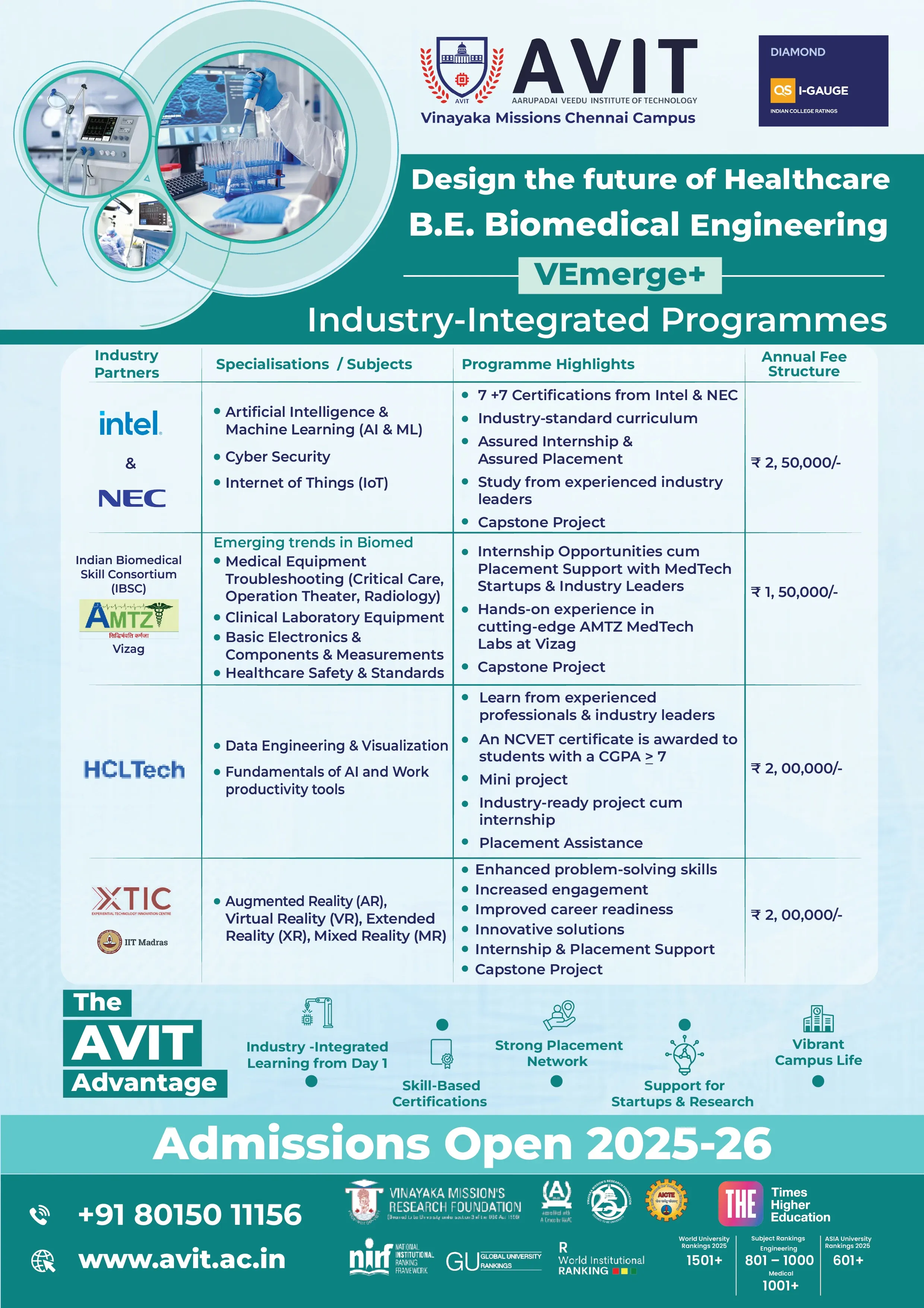 Industry Integrated Programmes - VEmerge+